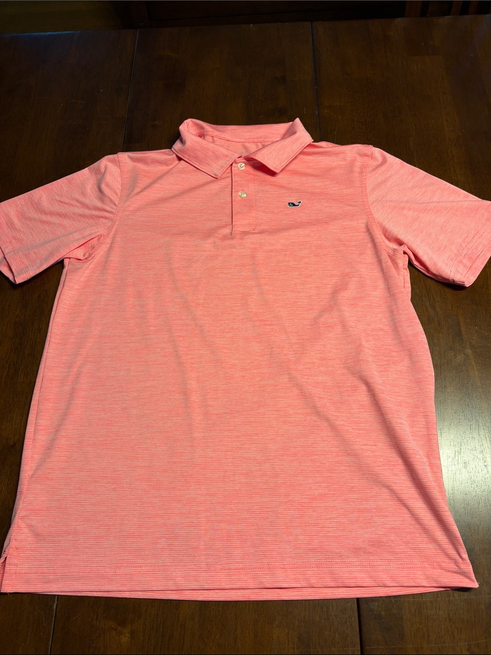 Vineyard Vines Coral Pink Performance Polo